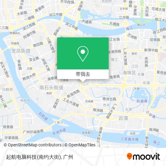 起航电脑科技(南约大街)地图