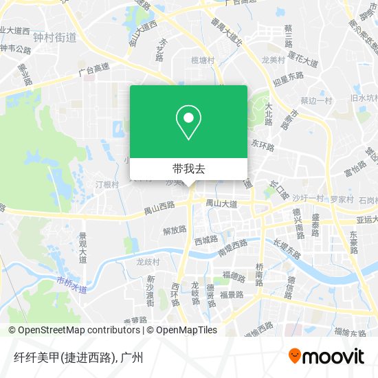 纤纤美甲(捷进西路)地图