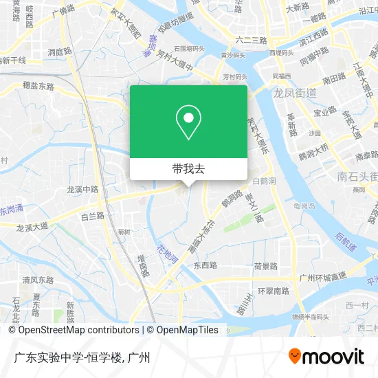 广东实验中学-恒学楼地图