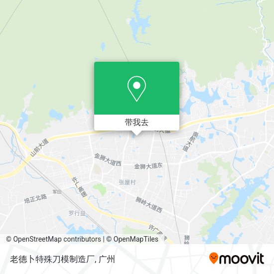 老德卜特殊刀模制造厂地图