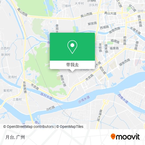 月台地图
