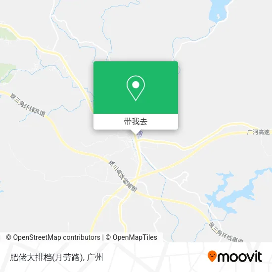肥佬大排档(月劳路)地图