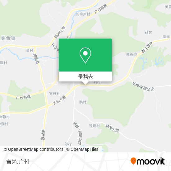 吉岗地图