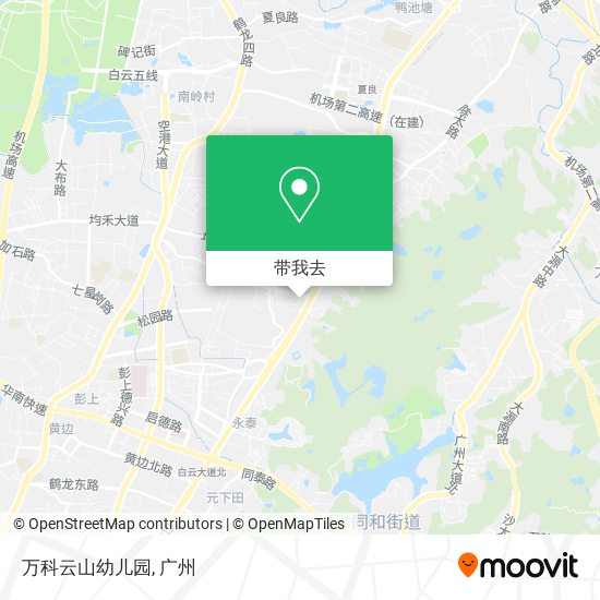 万科云山幼儿园地图