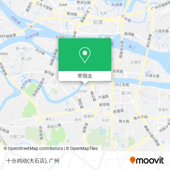 十分鸡动(大石店)地图