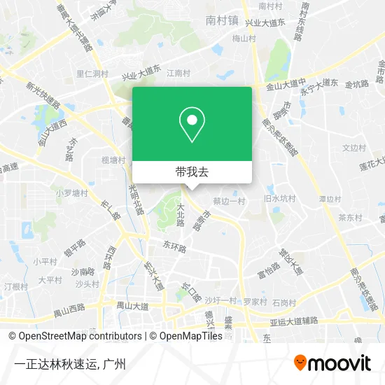 一正达林秋速运地图
