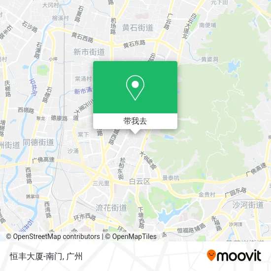 恒丰大厦-南门地图