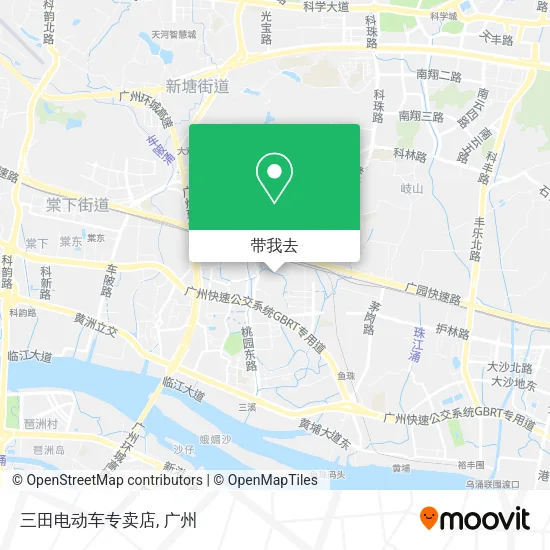 三田电动车专卖店地图