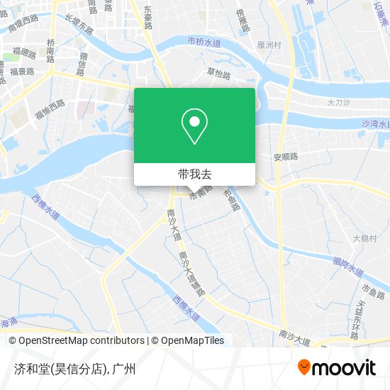 济和堂(昊信分店)地图