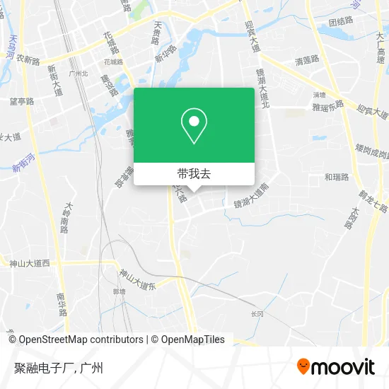 聚融电子厂地图