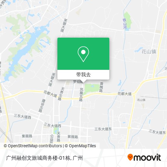 广州融创文旅城商务楼-01栋地图