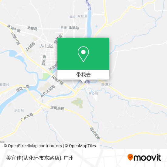 美宜佳(从化环市东路店)地图
