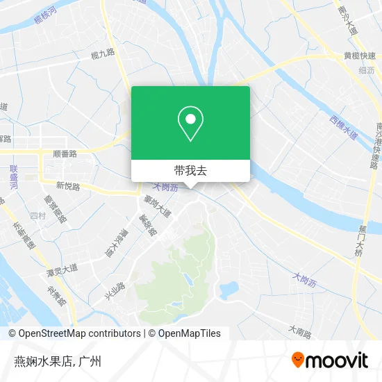 燕娴水果店地图