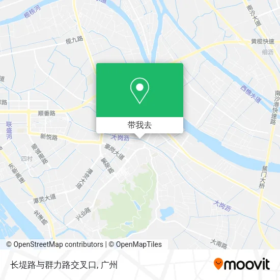 长堤路与群力路交叉口地图