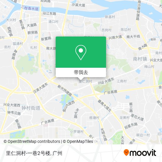 里仁洞村-一巷2号楼地图