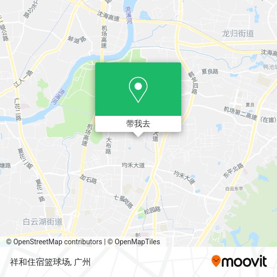 祥和住宿篮球场地图