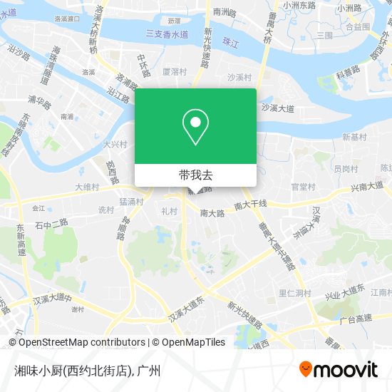 湘味小厨(西约北街店)地图
