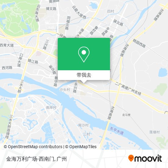 金海万利广场-西南门地图