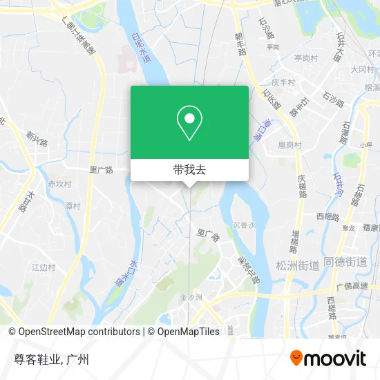 尊客鞋业地图