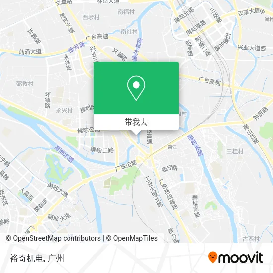 裕奇机电地图