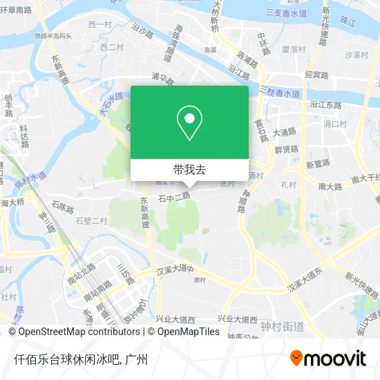 仟佰乐台球休闲冰吧地图