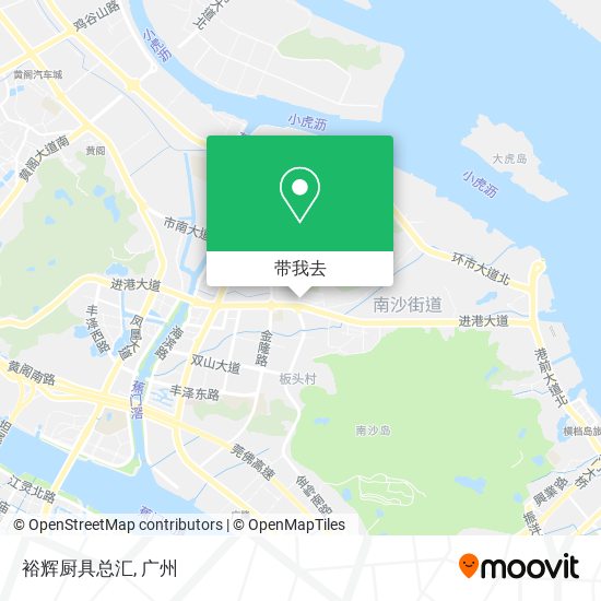 裕辉厨具总汇地图