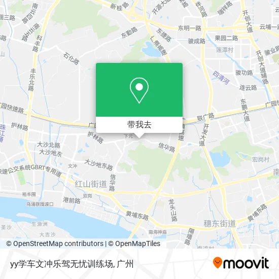 yy学车文冲乐驾无忧训练场地图