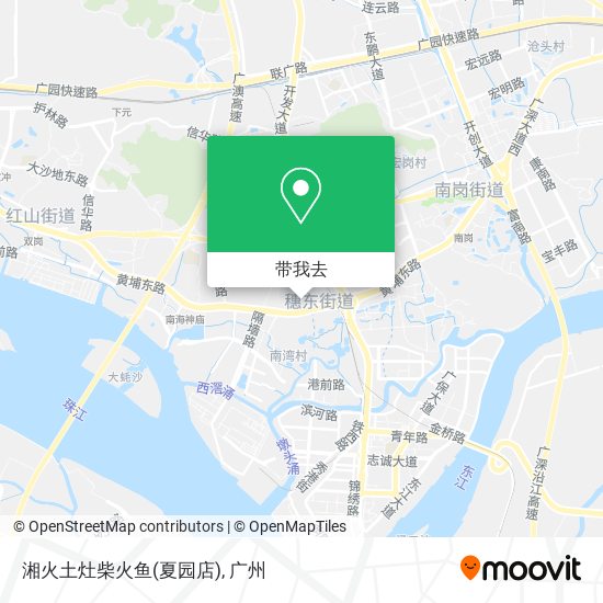 湘火土灶柴火鱼(夏园店)地图