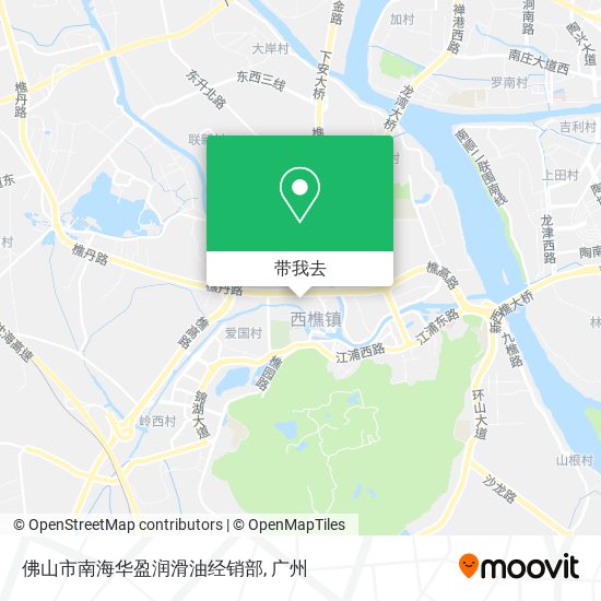 佛山市南海华盈润滑油经销部地图