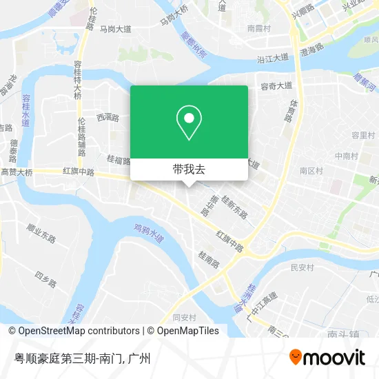 粤顺豪庭第三期-南门地图