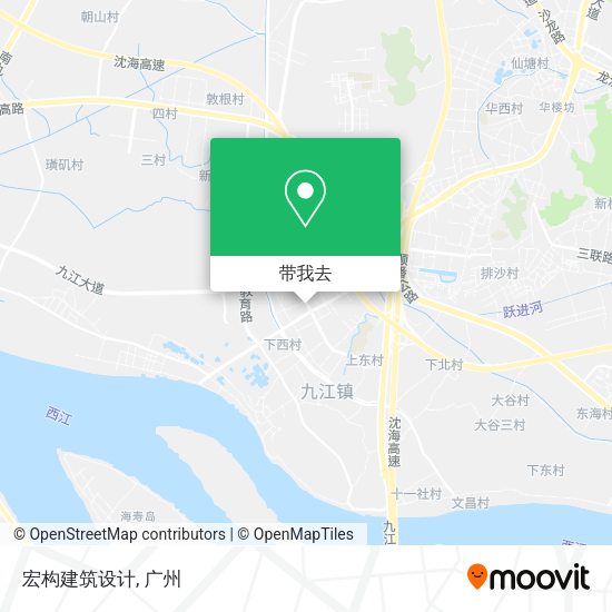 宏构建筑设计地图