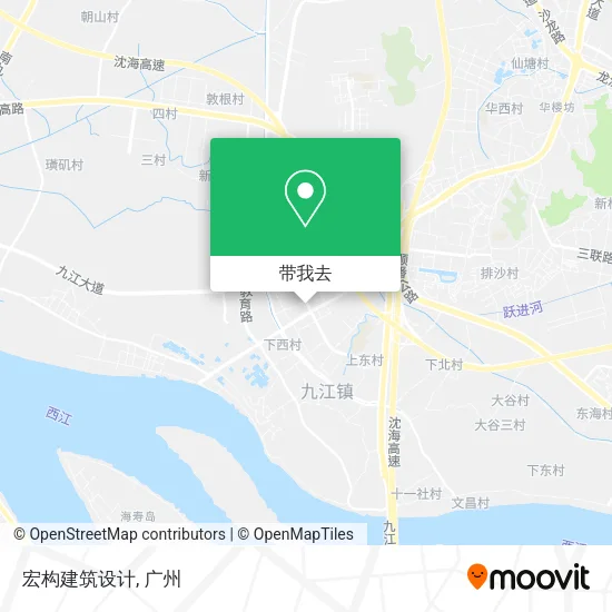 宏构建筑设计地图
