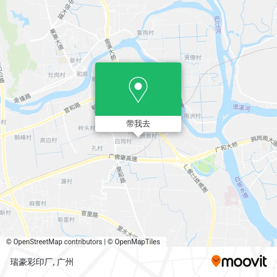 瑞豪彩印厂地图
