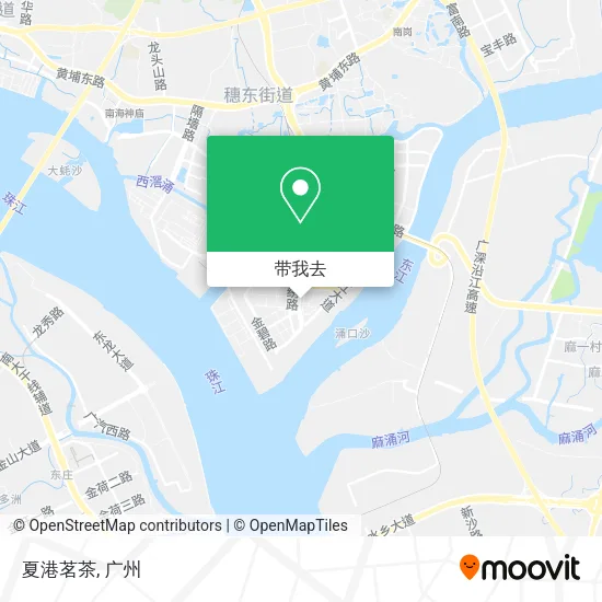 夏港茗茶地图