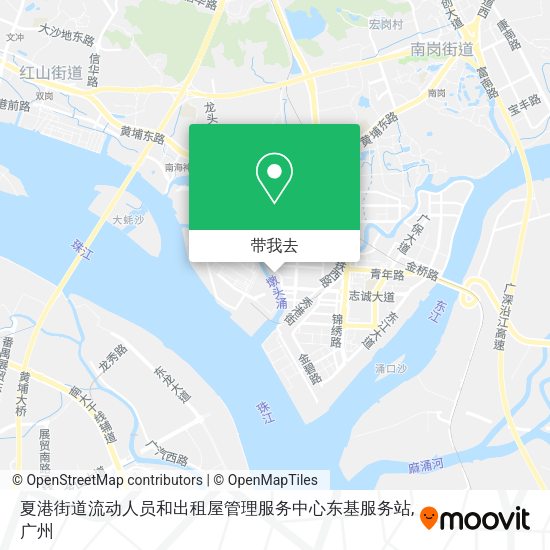 夏港街道流动人员和出租屋管理服务中心东基服务站地图