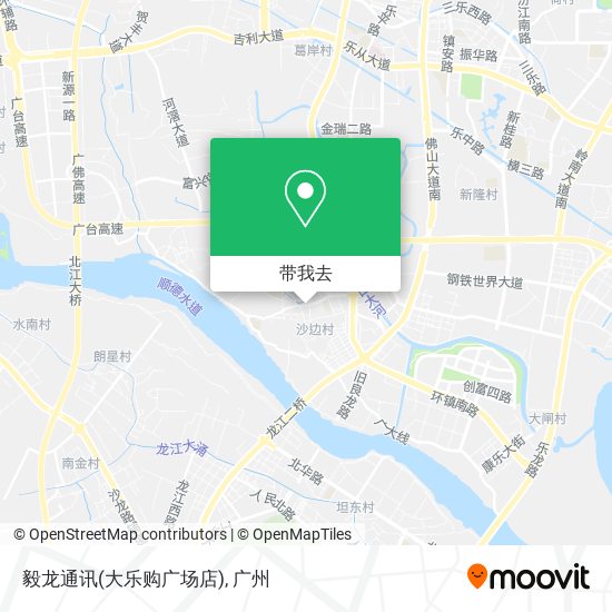 毅龙通讯(大乐购广场店)地图