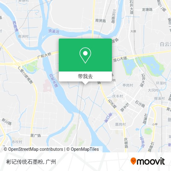 彬记传统石墨粉地图