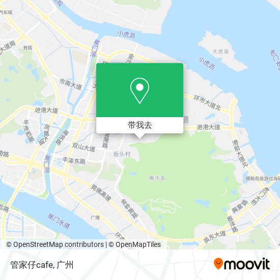 管家仔cafe地图