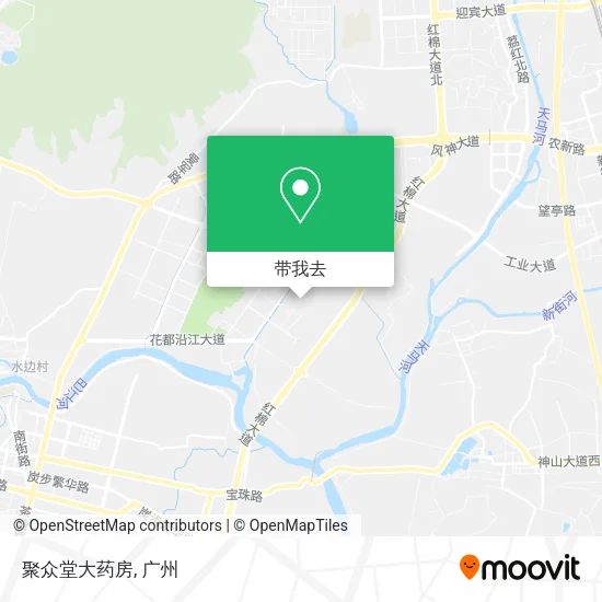 聚众堂大药房地图
