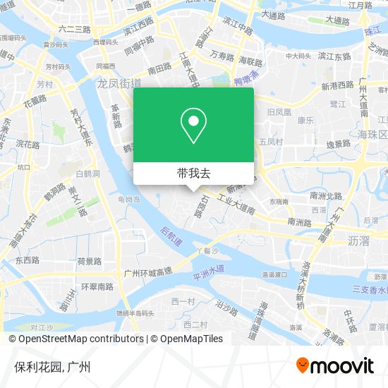 保利花园地图