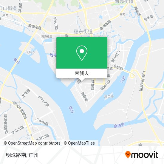 明珠路南地图
