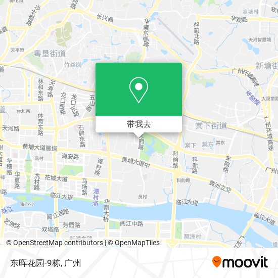 东晖花园-9栋地图