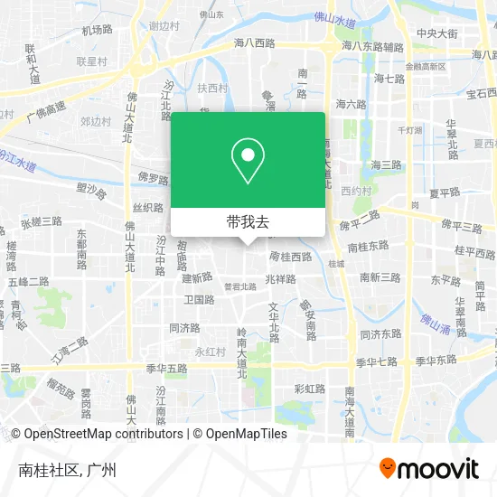 南桂社区地图