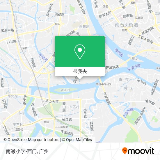 南漖小学-西门地图