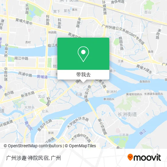 广州涉趣·禅院民宿地图