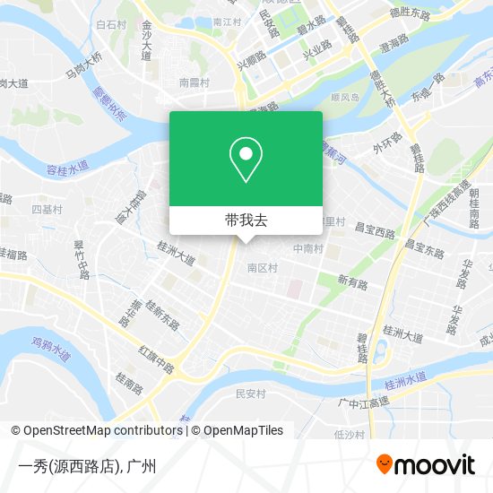 一秀(源西路店)地图