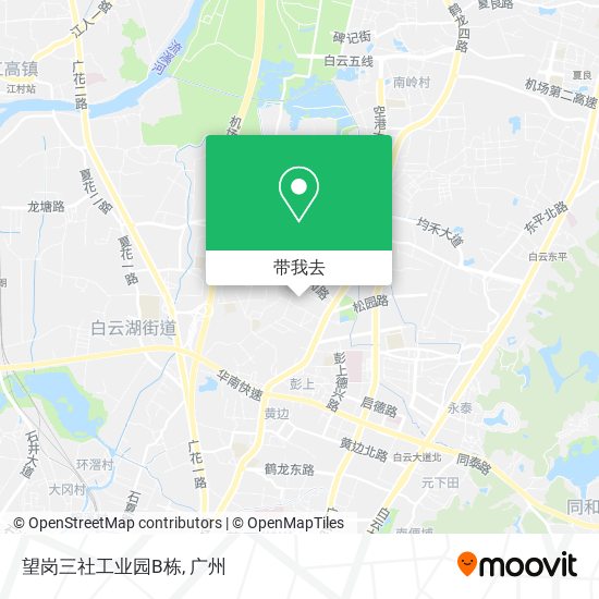 望岗三社工业园B栋地图