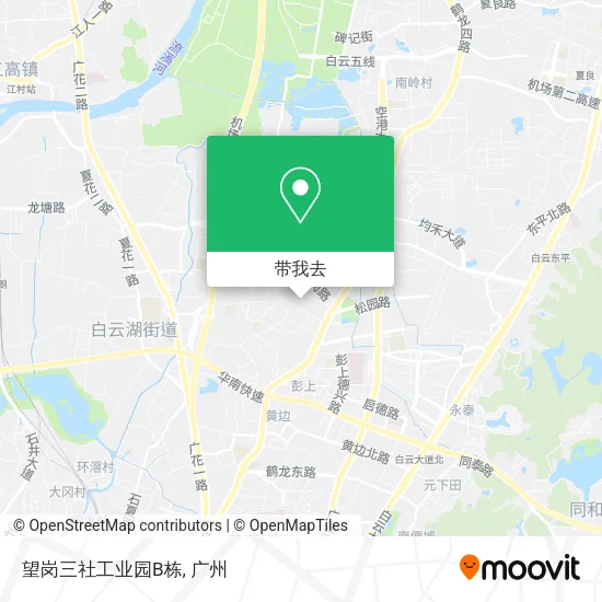 望岗三社工业园B栋地图