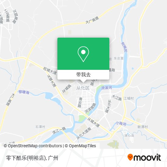 零下酷乐(明裕店)地图