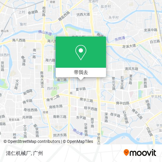 清仁机械厂地图